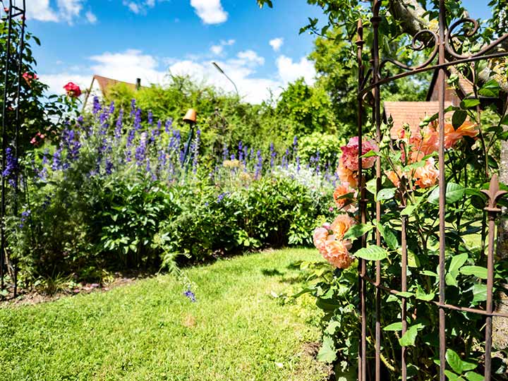 Ferienhaus Gründel Garten 02