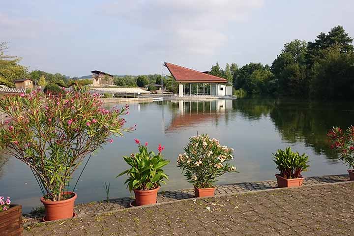 Bad Staffelstein - Seebühne im Kurpark